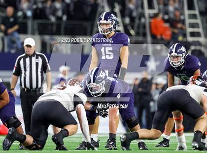 Thumbnail 2 in Smithson Valley vs. Aledo (UIL 5A D1 Football Final) photogallery.