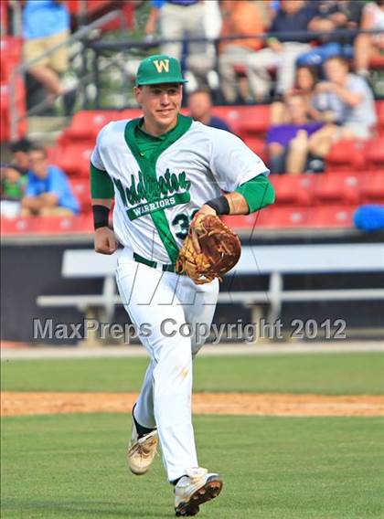Thumbnail 1 in C.B. Aycock vs. Weddington (NCHSAA 3A State Final - Game 1) photogallery.