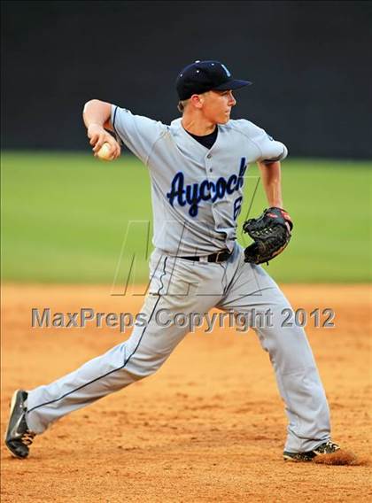 Thumbnail 1 in C.B. Aycock vs. Weddington (NCHSAA 3A State Final - Game 1) photogallery.