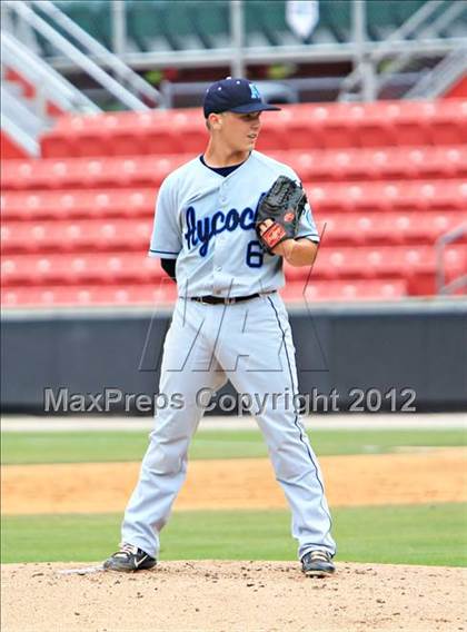 Thumbnail 1 in C.B. Aycock vs. Weddington (NCHSAA 3A State Final - Game 1) photogallery.