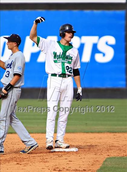 Thumbnail 2 in C.B. Aycock vs. Weddington (NCHSAA 3A State Final - Game 1) photogallery.
