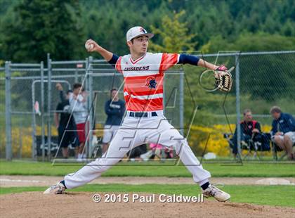 Thumbnail 3 in Eastside Catholic vs. Central Kitsap (WIAA 3A 1st Round Playoff) photogallery.