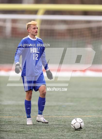 Thumbnail 2 in Hall vs. Glastonbury (CIAC Class LL Final) photogallery.