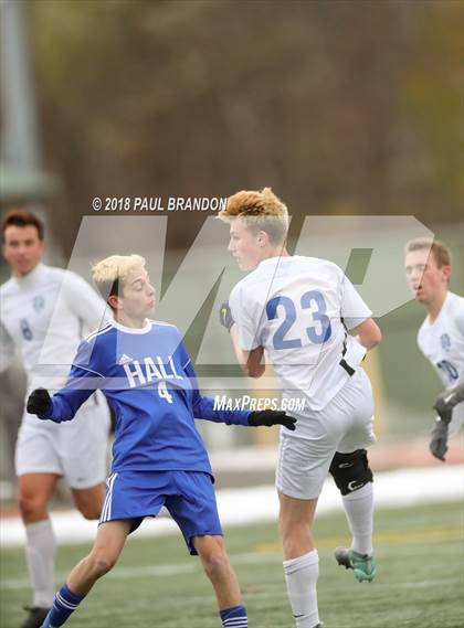 Thumbnail 2 in Hall vs. Glastonbury (CIAC Class LL Final) photogallery.