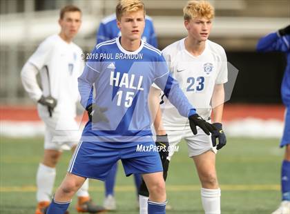 Thumbnail 2 in Hall vs. Glastonbury (CIAC Class LL Final) photogallery.