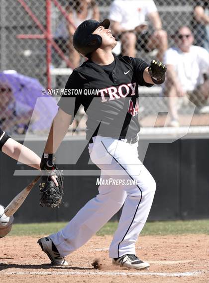 Thumbnail 1 in Jesuit @ Troy (Anaheim Lions Tournament) photogallery.