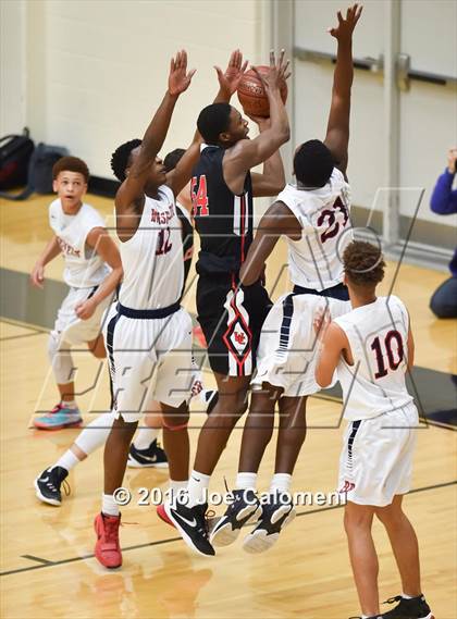 Thumbnail 3 in Churchill vs Roosevelt [Theodore] (Littleton Gym) photogallery.