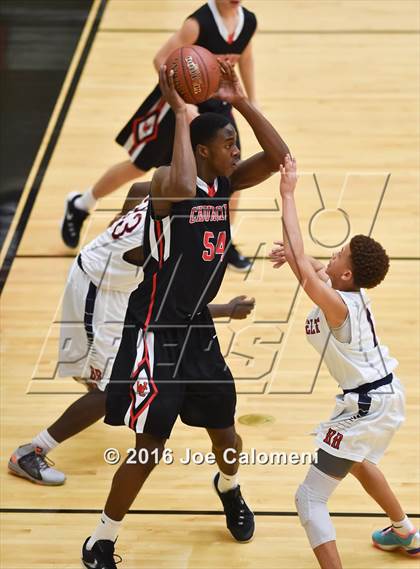 Thumbnail 1 in Churchill vs Roosevelt [Theodore] (Littleton Gym) photogallery.
