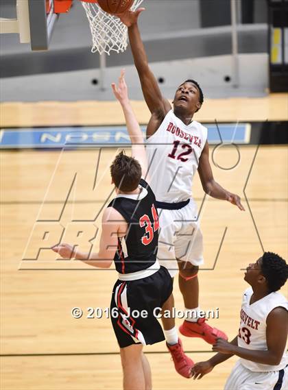 Thumbnail 2 in Churchill vs Roosevelt [Theodore] (Littleton Gym) photogallery.