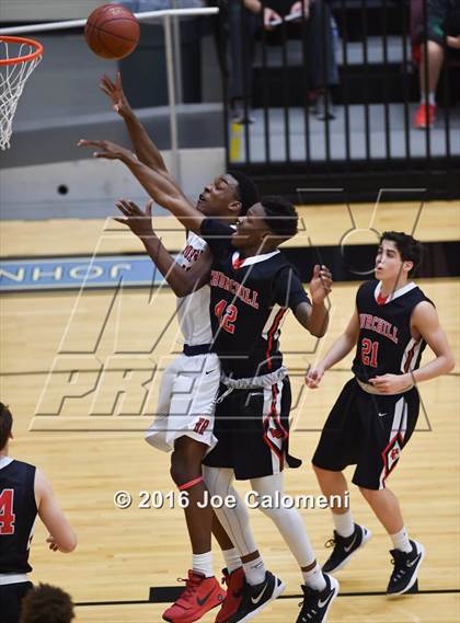 Thumbnail 2 in Churchill vs Roosevelt [Theodore] (Littleton Gym) photogallery.