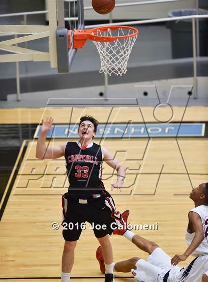 Thumbnail 1 in Churchill vs Roosevelt [Theodore] (Littleton Gym) photogallery.