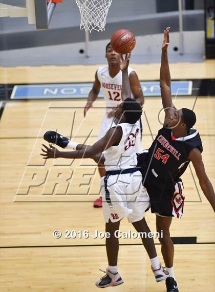 Thumbnail 2 in Churchill vs Roosevelt [Theodore] (Littleton Gym) photogallery.