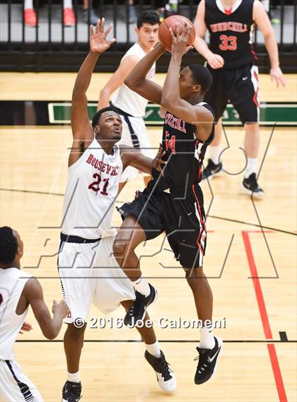 Thumbnail 1 in Churchill vs Roosevelt [Theodore] (Littleton Gym) photogallery.