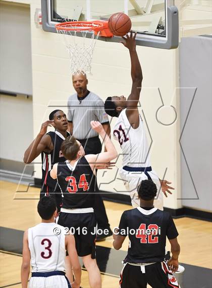 Thumbnail 3 in Churchill vs Roosevelt [Theodore] (Littleton Gym) photogallery.