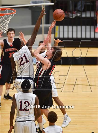 Thumbnail 3 in Churchill vs Roosevelt [Theodore] (Littleton Gym) photogallery.