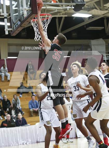 Thumbnail 1 in Woodstock Academy vs. St. Andrew's (Spalding Hoophall Classic) photogallery.