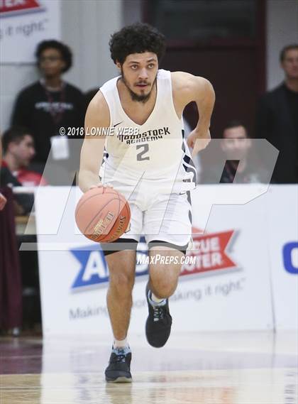 Thumbnail 3 in Woodstock Academy vs. St. Andrew's (Spalding Hoophall Classic) photogallery.