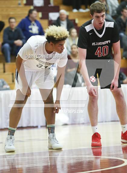 Thumbnail 2 in Woodstock Academy vs. St. Andrew's (Spalding Hoophall Classic) photogallery.