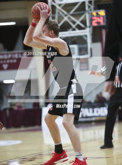Thumbnail 3 in Woodstock Academy vs. St. Andrew's (Spalding Hoophall Classic) photogallery.