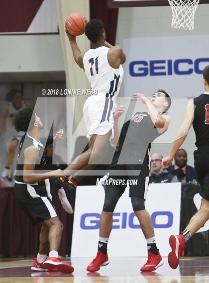 Thumbnail 1 in Woodstock Academy vs. St. Andrew's (Spalding Hoophall Classic) photogallery.
