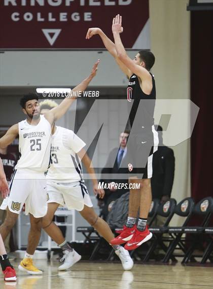 Thumbnail 2 in Woodstock Academy vs. St. Andrew's (Spalding Hoophall Classic) photogallery.