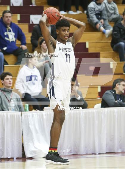 Thumbnail 2 in Woodstock Academy vs. St. Andrew's (Spalding Hoophall Classic) photogallery.