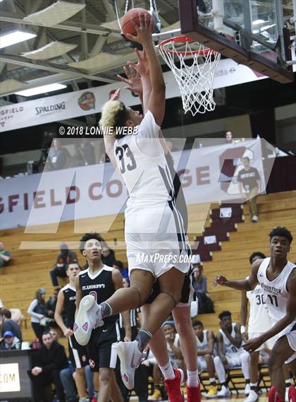Thumbnail 3 in Woodstock Academy vs. St. Andrew's (Spalding Hoophall Classic) photogallery.
