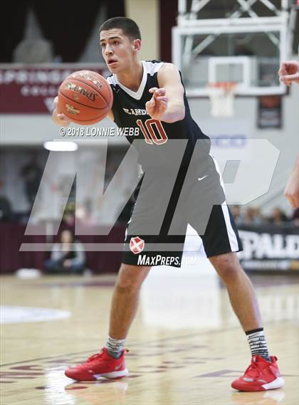 Thumbnail 1 in Woodstock Academy vs. St. Andrew's (Spalding Hoophall Classic) photogallery.