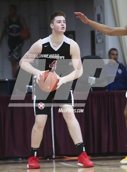 Thumbnail 1 in Woodstock Academy vs. St. Andrew's (Spalding Hoophall Classic) photogallery.