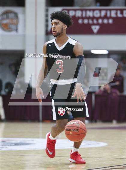 Thumbnail 2 in Woodstock Academy vs. St. Andrew's (Spalding Hoophall Classic) photogallery.