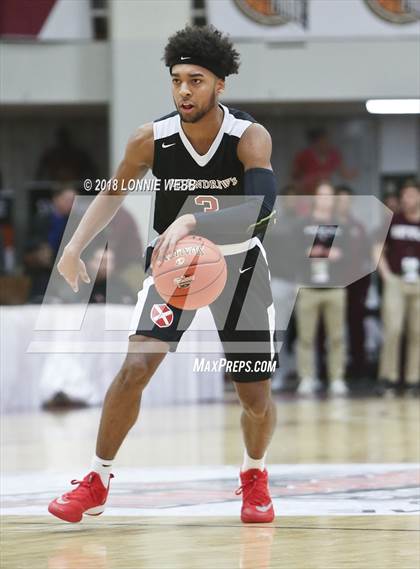 Thumbnail 1 in Woodstock Academy vs. St. Andrew's (Spalding Hoophall Classic) photogallery.