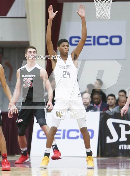 Thumbnail 1 in Woodstock Academy vs. St. Andrew's (Spalding Hoophall Classic) photogallery.