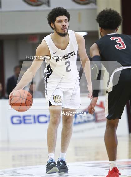 Thumbnail 1 in Woodstock Academy vs. St. Andrew's (Spalding Hoophall Classic) photogallery.