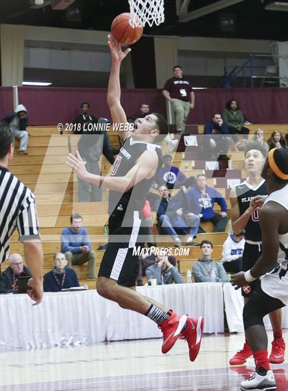 Thumbnail 2 in Woodstock Academy vs. St. Andrew's (Spalding Hoophall Classic) photogallery.