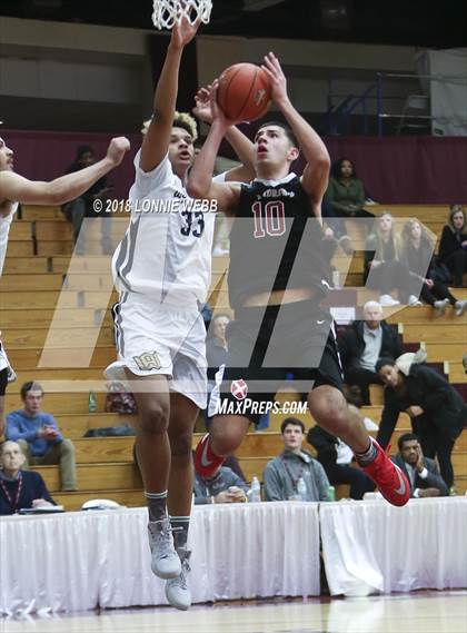 Thumbnail 3 in Woodstock Academy vs. St. Andrew's (Spalding Hoophall Classic) photogallery.