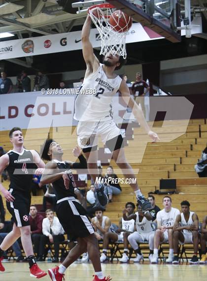 Thumbnail 2 in Woodstock Academy vs. St. Andrew's (Spalding Hoophall Classic) photogallery.