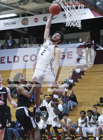 Thumbnail 3 in Woodstock Academy vs. St. Andrew's (Spalding Hoophall Classic) photogallery.