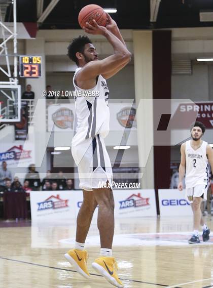 Thumbnail 2 in Woodstock Academy vs. St. Andrew's (Spalding Hoophall Classic) photogallery.