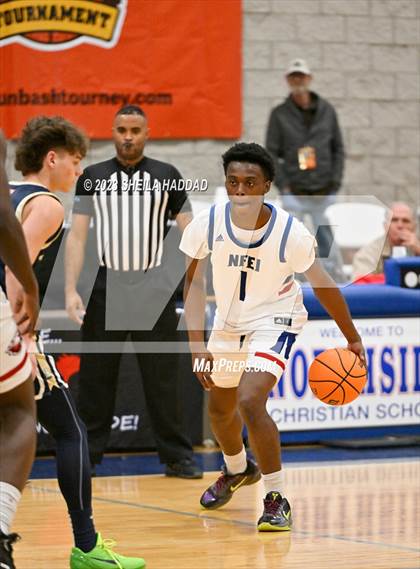Thumbnail 2 in North Florida Educational Institute vs Xaverian  (Sun Bash Tourney) photogallery.