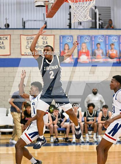 Thumbnail 1 in North Florida Educational Institute vs Xaverian  (Sun Bash Tourney) photogallery.