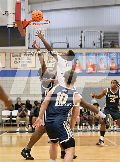 Thumbnail 3 in North Florida Educational Institute vs Xaverian  (Sun Bash Tourney) photogallery.