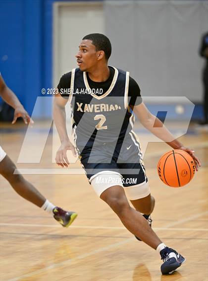 Thumbnail 3 in North Florida Educational Institute vs Xaverian  (Sun Bash Tourney) photogallery.