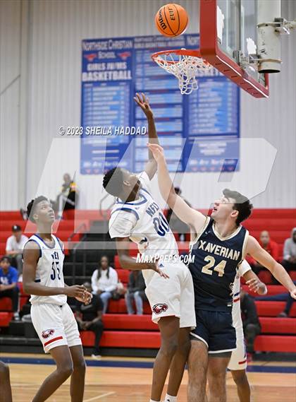 Thumbnail 2 in North Florida Educational Institute vs Xaverian  (Sun Bash Tourney) photogallery.