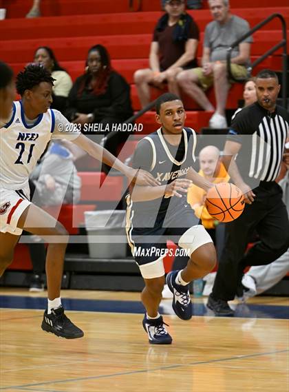 Thumbnail 3 in North Florida Educational Institute vs Xaverian  (Sun Bash Tourney) photogallery.