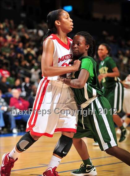 Thumbnail 3 in Mater Dei vs. Long Beach Poly (CIF D1 SoCal Regional Final) photogallery.