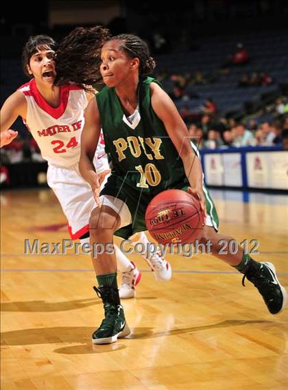 Thumbnail 1 in Mater Dei vs. Long Beach Poly (CIF D1 SoCal Regional Final) photogallery.
