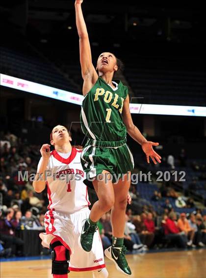 Thumbnail 1 in Mater Dei vs. Long Beach Poly (CIF D1 SoCal Regional Final) photogallery.
