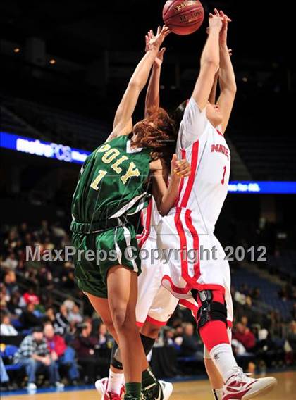 Thumbnail 1 in Mater Dei vs. Long Beach Poly (CIF D1 SoCal Regional Final) photogallery.