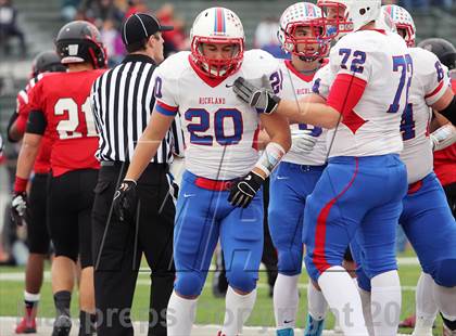 Thumbnail 2 in Richland vs. Hickory (PIAA 2A Quarterfinal) photogallery.