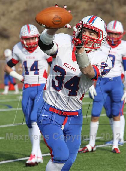 Thumbnail 2 in Richland vs. Hickory (PIAA 2A Quarterfinal) photogallery.
